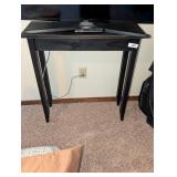 Black Distressed Entryway Table
