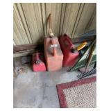 (3) Gas Cans