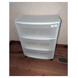 Sterilite Three Drawer Storage Unit