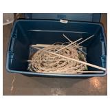 Christmas Light Decor in Tote w/ Lid