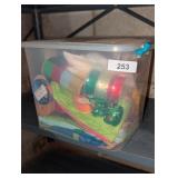 Gift Wrap Supplies in Small Tote w/ Lid +