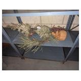 Small Artificial Christmas Tree & A Wreath