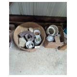 Bushel Basket w/ Misc. Fittings