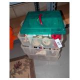Ornament Storage Container w/ Ornaments