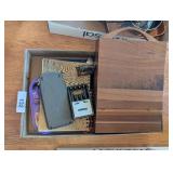 Walnut Stationary Box/Writing Desk +