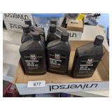 (7) Quarts of Harvest King SAE 30 Motor Oil