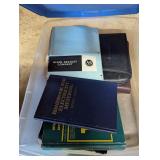 Electricity Handbooks in Small Tote w/ Lid
