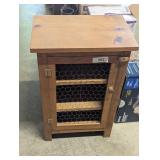 Small Country Cabinet w/ Chicken Wire Door