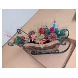 Small Sled Christmas Centerpiece