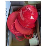 Tupperware Measuring Cups & Silicone Strainers &