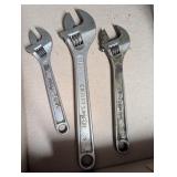 (3) Craftsman Wrenches