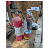(2) Fire Extinguishers