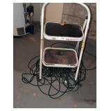 Extension Cords + Step Stool