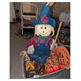 Fall Decor in Tote w/ Lid