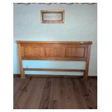 King Size Oak Headboard