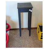 Navy Blue Distressed Plant Stand