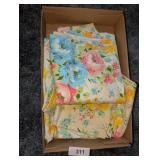 Vintage Floral Sheets & Pillow Cases