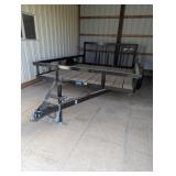 2022 Sharp Single Axle Trailer (has title) w/
