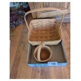 (2) Longaberger Baskets