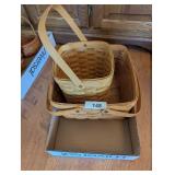 (2) Longaberger Baskets