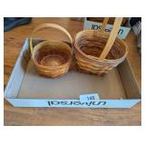 (2) Longaberger Baskets