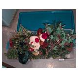 Christmas Decor in Under The Bed Storage Tote w/
