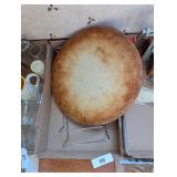 Pampered Chef Pizza Stone w/ Rack