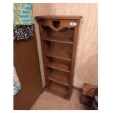 Small Cottage Core Shelf w/ Heart Cut Out