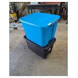 (3) Totes w/ Lids
