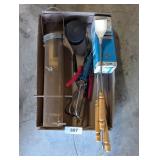 Grill Tools, Gardening Tools & Bird Feeder