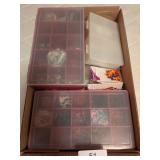 Small Organizers w/ Some Beads &