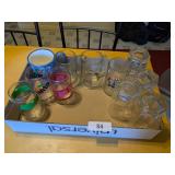 Assorted Mugs & Glasses