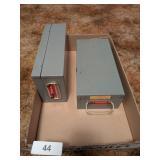 (2) Small Lock Boxes w/ Codes
