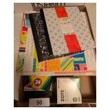 Scrapbook Paper, Colored Pencils, Notebook Paper &