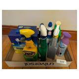 Assorted Cleaning Supply Partials