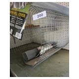 Heavy Duty Window Well Cover, Piece of Wire &