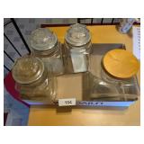 Glass Canisters
