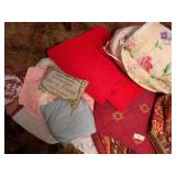 Assorted Bedspreads, Blankets & Pillows