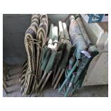 (2) Folding Lawn Chairs, (2) Folding Camp Chairs &