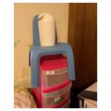 Plastic 4 Drawer Organizer, +