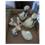 Cottage Core Ceramic Geese