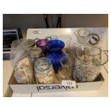 Assorted Vases, Seashells, Decorative Rocks &