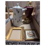 Vintage Mid-Century Modern Coffee or Tea Pot, +