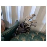 Golf Bag & Clubs: Some Wilson & Some North
