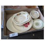 Assortment of Plates, Juicer -**