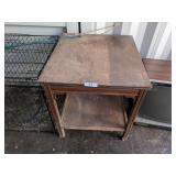 Wooden Side Table  -*