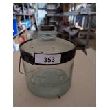 Vintage Glass Kerosene Dispenser