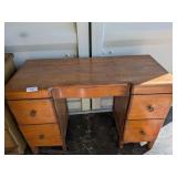 Vintage Wood Desk -*