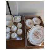 Crown Potteries Co. China Set -*
