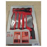 NIP Diamond Cut 21 pc. Knife Set